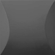 Настенная плитка WOW Essential 105106 Wicker Black Matt 12,5х12,5см 0,433кв.м. матовая