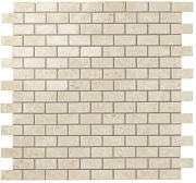 Керамическая мозаика Atlas Concord Италия MARVEL STONE AS32 Cream P. Mosaico Lappato Burattato 29,8х29,8см 0,54кв.м.