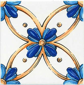 Декор KERAMA MARAZZI Капри STG\A455\5232 майолика 20х20см 1,2кв.м.
