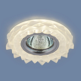 Светильник точечный встраиваемый Elektrostandard Matt Ice 2209 MR16 40Вт G5.3