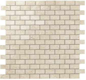 Керамическая мозаика Atlas Concord Италия MARVEL STONE AS32 Cream P. Mosaico Lappato Burattato 29,8х29,8см 0,54кв.м.