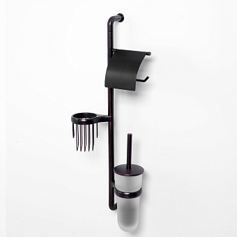 Набор аксессуаров для ванной WASSERKRAFT K-1468 тёмная бронза 3 предметов