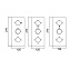 Смеситель для душа RGW Shower Panels 21140541-11 SP-41 хром