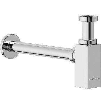 Сифон для раковины бутылочный Ceramica Nova 70002CH