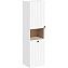 Пенал подвесной VITRA Root Groove 69093 36х42х155см матовый белый