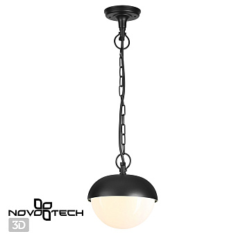 Светильник ландшафтный Novotech STREET 370956 ACORN 40Вт IP54 E27 чёрный