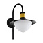 Светильник фасадный EGLO SIRMIONE 97285 60Вт IP44 E27 золото/чёрный