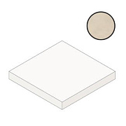 Плитка для ступеней Atlas Concord Италия Prism A4YZ Cord Scalino Angolare 33х33см 0,109кв.м. неполированная