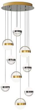 Люстра каскадная Odeon RONI 5037/84L 84Вт 1 лампочек LED