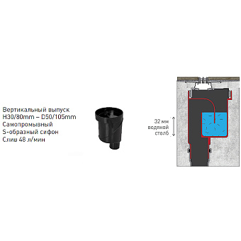 Щелевой душевой трап BERGES SUPER Slim 091055 1000 103х12,5см вертикальный сток