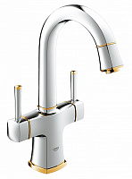 Смеситель для раковины GROHE Grandera 21107IG0 золото/хром