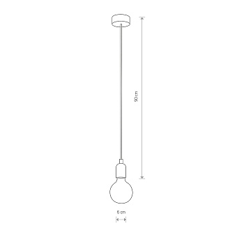 Светильник подвесной Nowodvorski Silicone 6404 60Вт E27