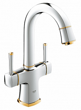 Смеситель для раковины GROHE Grandera 21107IG0 золото/хром