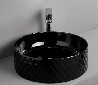 Раковина накладная ArtCeram ROMBO OSL009 03 00 44х44см