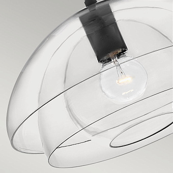 Светильник подвесной Hinkley lotus QN-LOTUS-P-BLK 60Вт E27