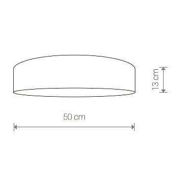 Светильник потолочный Nowodvorski Laguna 8954 75Вт E27