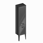 Пенал подвесной KERAMA MARAZZI Pompei PO.N.150.BLK 33х43х180см чёрный глянцевый