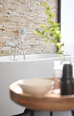 Смеситель для ванны GROHE Eurodisc joy 23431LS0 белый