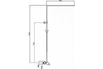 Душевая система Maxonor MN2489-7 PURE LIFE чёрный