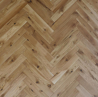 Паркетная доска Polarwood Herringbone дуб COTTAGE UNTREATED 1019CDHB80400124 600х100х14мм 1,08кв.м-полосная