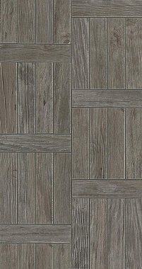 Керамическая мозаика Atlas Concord Италия Axi AMWP Grey Timber Treccia 28х53см 0,59кв.м.