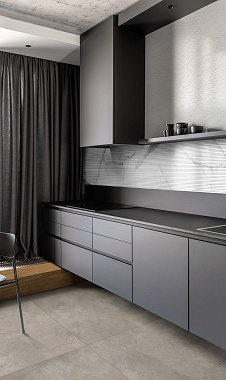 Настенная плитка RAGNO Mixed R9TZ Bianco Rett 40х120см 2,88кв.м. матовая