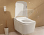 Унитаз подвесной VITRA V-Care 7231B403-6216 безободковый с микролифтом