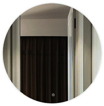 Зеркало Azario Alone Cerchio CS00079362 80х80см с подсветкой