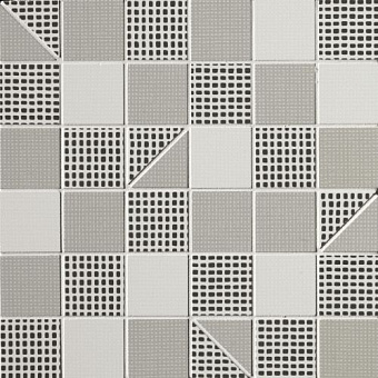 Керамическая мозаика FAP CERAMICHE Pat fOEI Grey Slash Mosaico 30,5х30,5см 0,56кв.м.