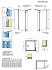 Душ перегородка ARTA Walk in 100*200см 386210-03-01 хром/прозрачное RADAWAY