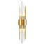 Бра CRYSTAL LUX ATENTO ATENTO AP2 BRASS/TRANSPARENTE 120Вт E14