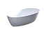Ванна каменная SALINI ALDA 101914GRH S-Sense глянцевая 160х70см отдельностоящая