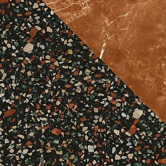Матовый керамогранит ABK Play PF60005897 Marble Black 20х20см 1,04кв.м.