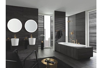 Смеситель для раковины GROHE Essence New 32628GN1 бронза