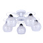 Люстра потолочная Arte Lamp SANSA A7585PL-5WH 40Вт 5 лампочек E27