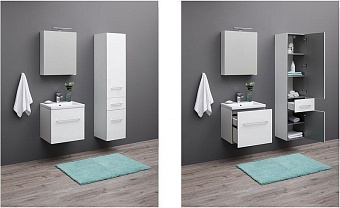 Тумба с раковиной AQUANET Порто 212576 44,3х60х53,3см