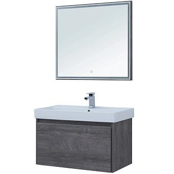 Зеркало AQUANET Nova Lite 242263 80х90см с подсветкой
