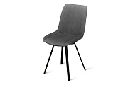 Кухонный стул поворотный AERO 45х52х87см велюр/сталь Dark Grey