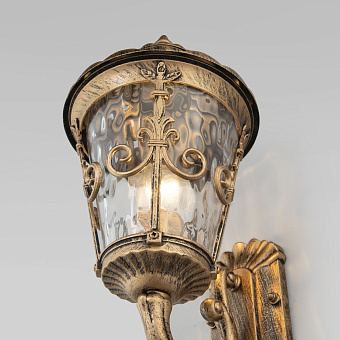 Светильник ландшафтный Elektrostandard Diadema GLYF-8046U 40Вт IP44 E27 золото/чёрный