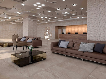 Плинтус ESTIMA Kailas Skirting/KA00_NS/7x60 белый/коричневый 60х7см 0,042кв.м.
