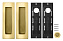 Ручки купе ARMADILLO URBAN SH010 URB GOLD-24 золото