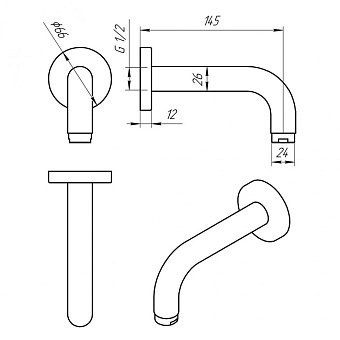Излив Paini 78PJ430