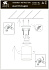 Светильник потолочный Arte Lamp TORRE A1532PL-1WH 35Вт GU10