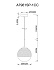 Светильник подвесной Arte Lamp JUPITER chrome A7961SP-1CC 60Вт E27