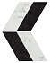 Керамическая мозаика Atlas Concord Италия MARVEL STONE AS2F Chevron Cold Lappato 22,5х22,9см 0,31кв.м.