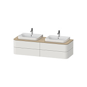 Тумба под раковину подвесная Duravit Happy D.2 Plus HP4974B3939 55х160х40,8см