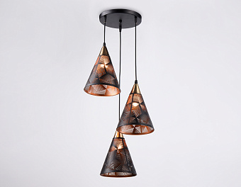 Люстра подвесная Ambrella TRADITIONAL Loft TR8435 400Вт 3 лампочек E27