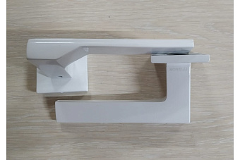 Дверная ручка нажимная MORELLI PIERRES MH-49-S6 W белый