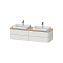 Тумба под раковину подвесная Duravit Happy D.2 Plus HP4974B3939 55х160х40,8см