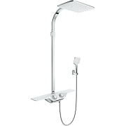 Душевая система KLUDI Cockpit 8020091-00 белый/хром
